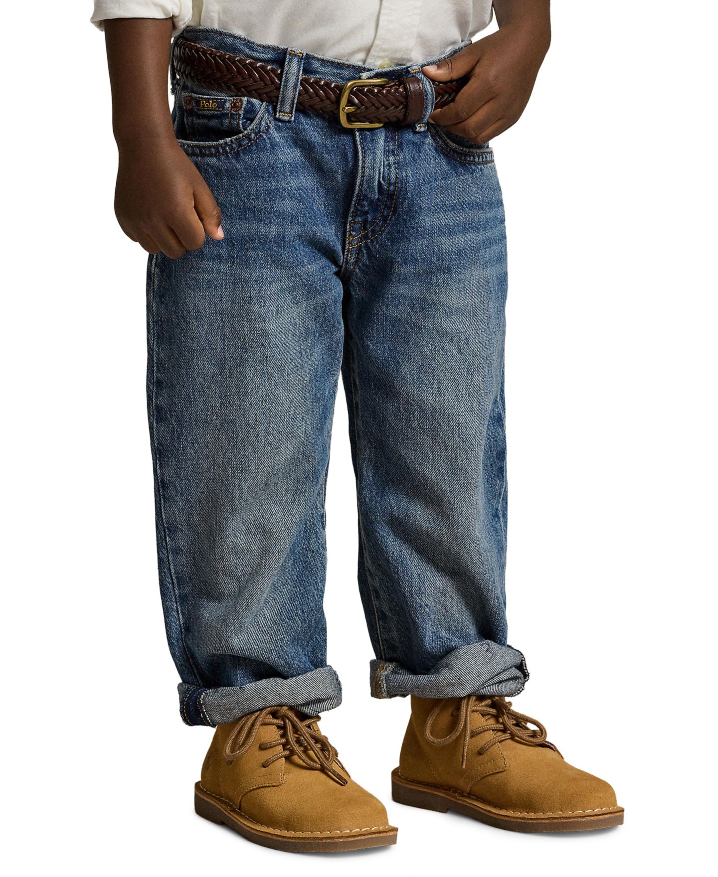 Джинсы Polo Ralph Lauren Lynwood Relaxed-Fit Jeans для мальчиков, цвет: Индиго — фото 1