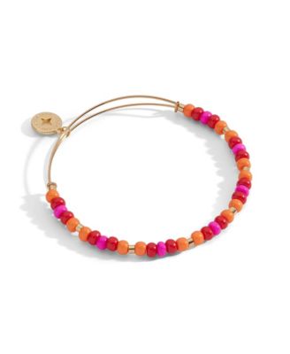 Farmers' Market Beaded Charm Bangle
