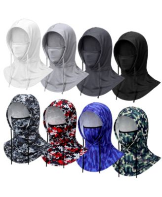 8 Pack Summer Balaclava Face Mask UV Protection Breathable Full Head Cover Outdoor
