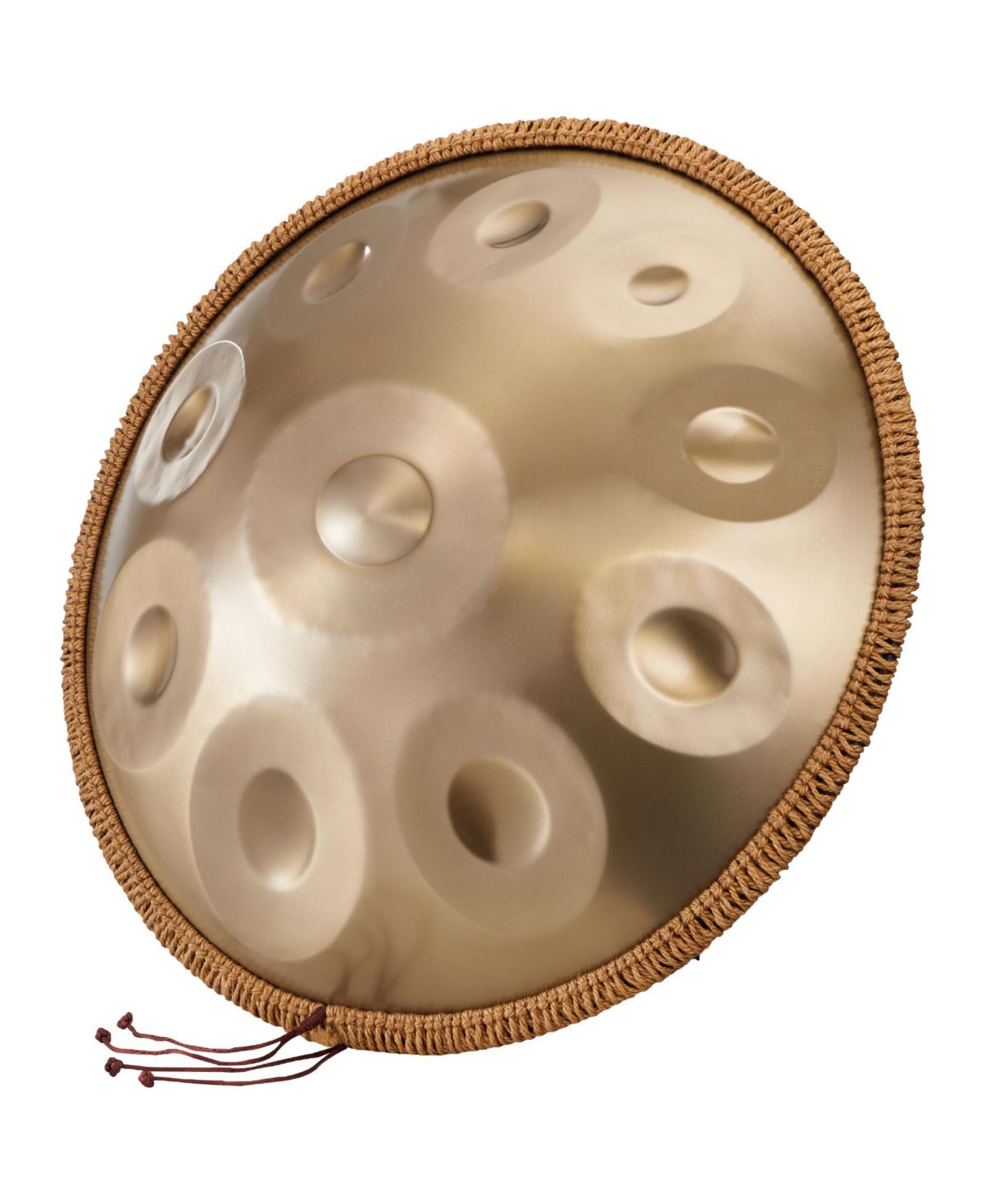 Детская игрушка HONGGE 22-Inch Steel Handpan Drum 10-Note D Minor, цвет: Золотой стальной — фото 10