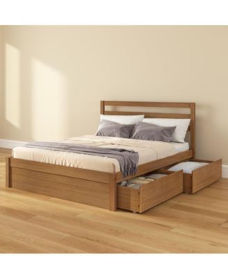 Bear Full Single Bed with Underbed Storage Drawers