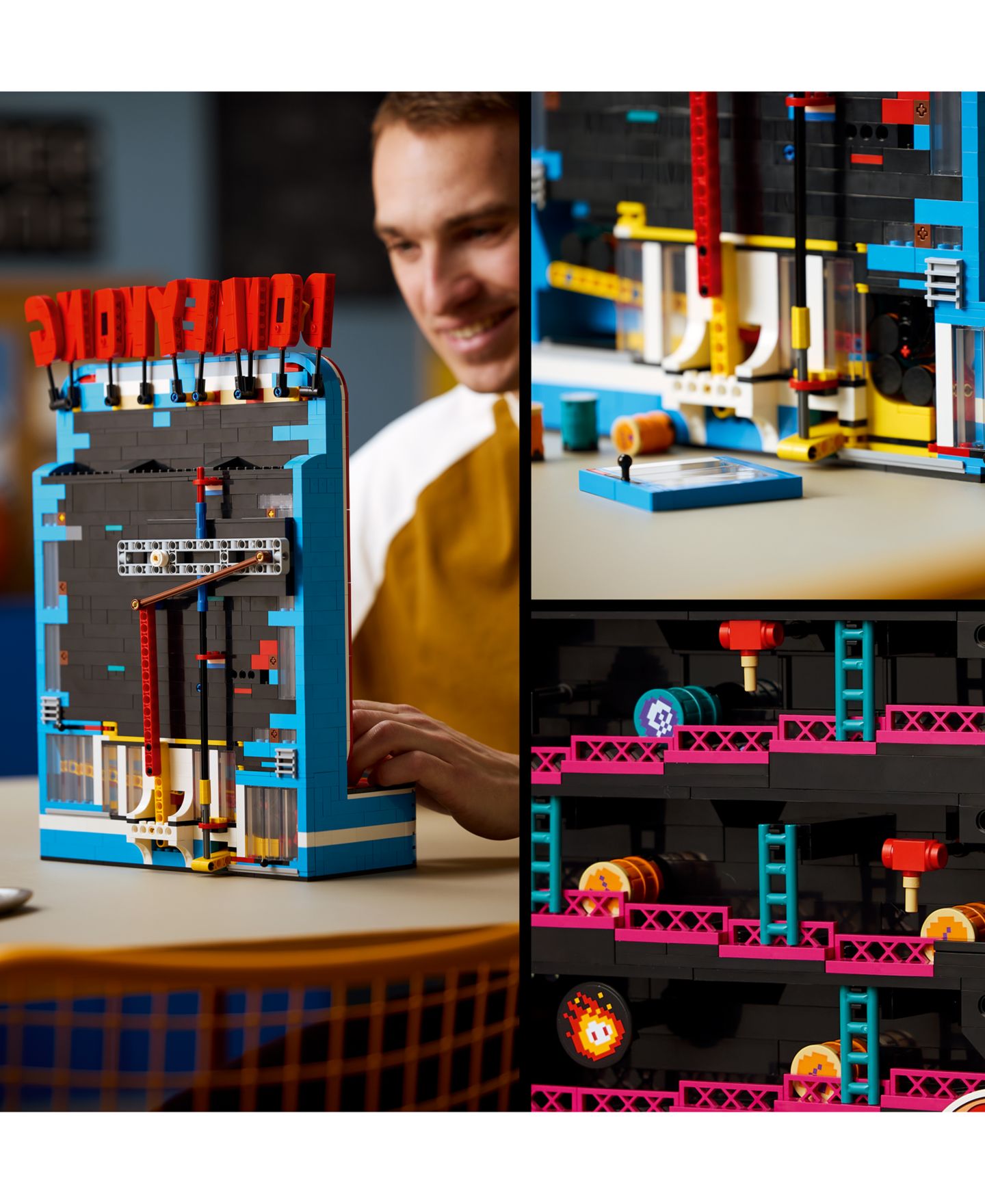 Детский конструктор LEGO® Super Mario Donkey Kong Arcade 72051 1371-Piece Building Set Ages 18+ — фото 4