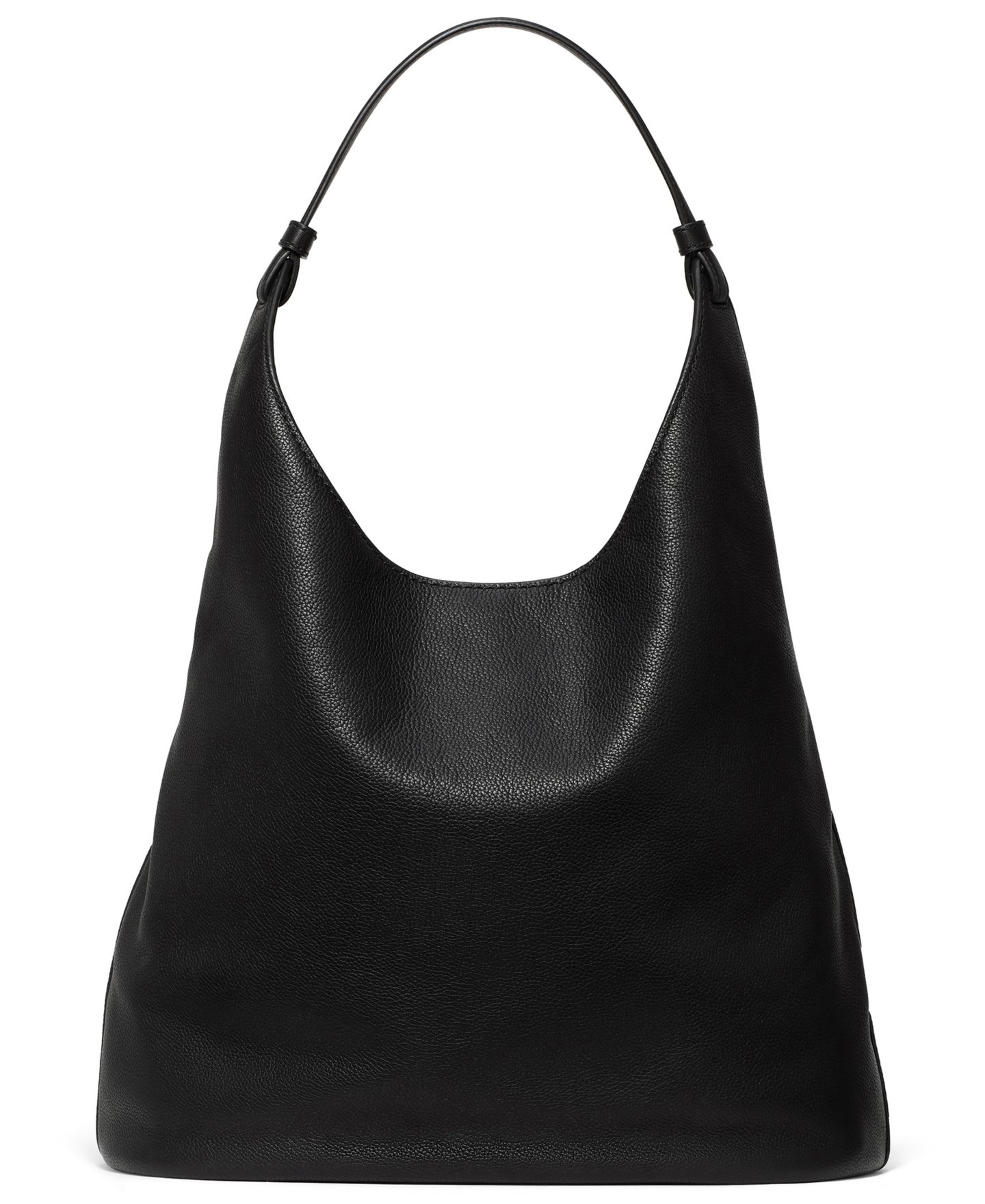 Женская сумка Kate Spade New York Loop Extra-Large Leather Carryall Hobo, цвет: Чёрный — фото 2