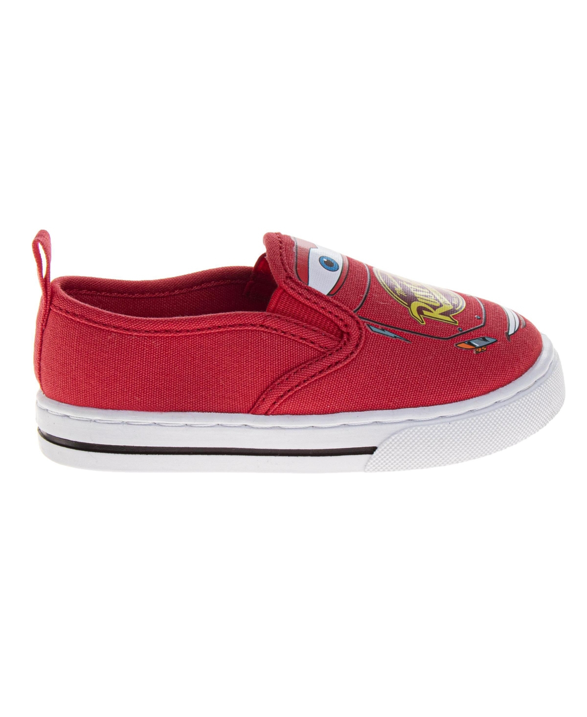 Disney Big Boys (7-12) Pixar Cars Slip-On Canvas Shoes