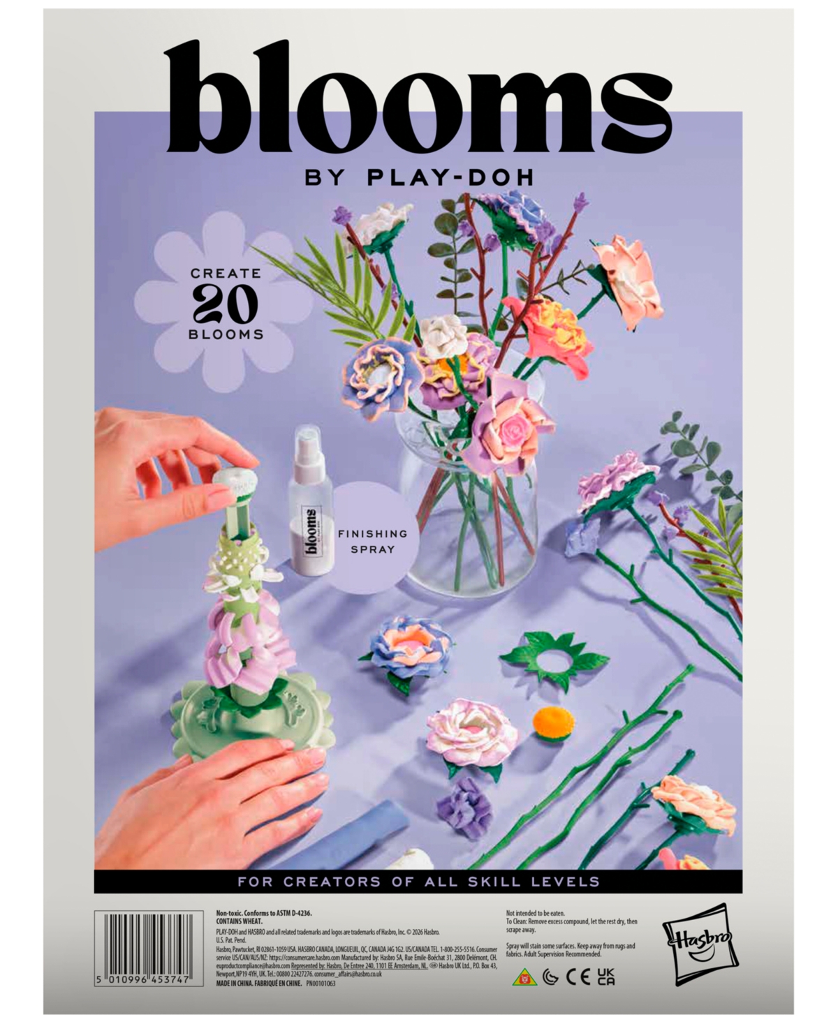 Play-Doh Blooms by Play-Doh Meadow Bouquet Kit, Ages 8+