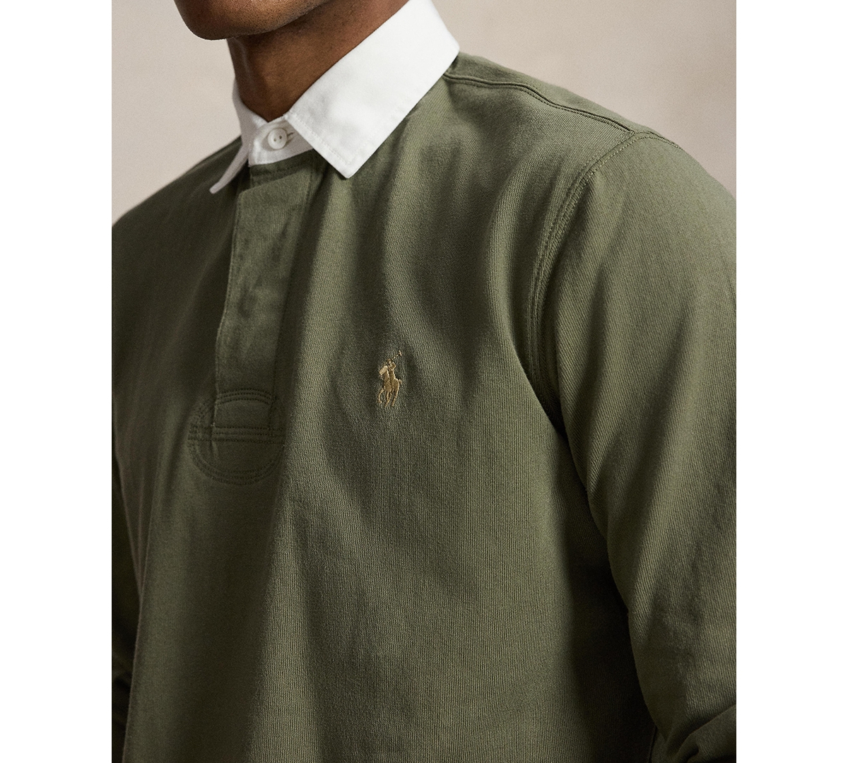 Polo Ralph Lauren Men's The Iconic Rugby Collar Shirt