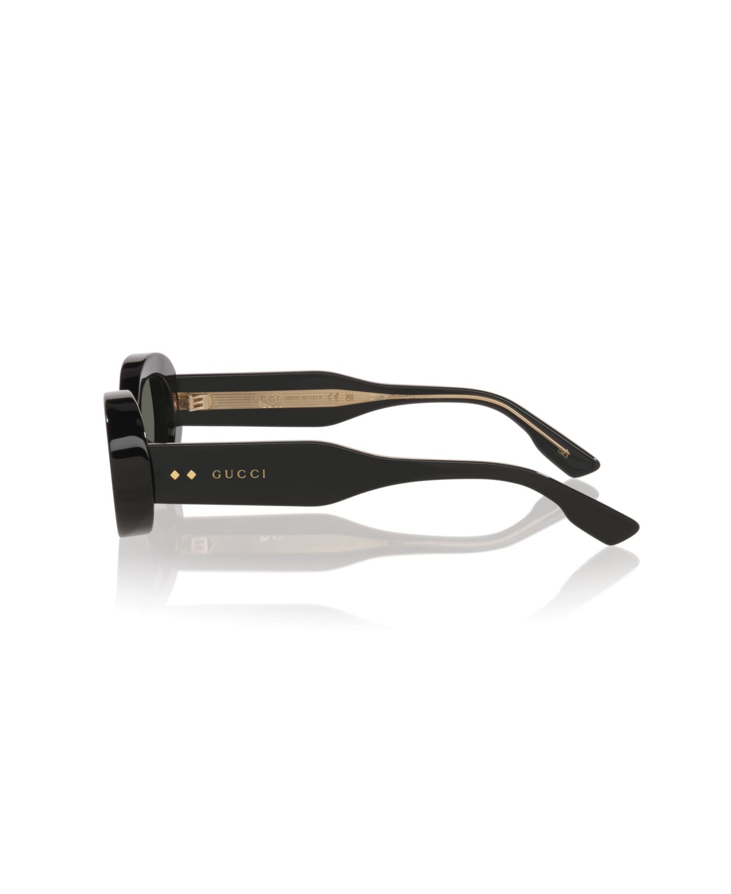 Женские солнцезащитные очки Gucci Sunglasses, Gg1527S GC002459, цвет: Чёрный — фото 3