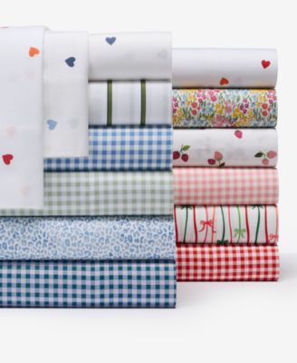 Printed Cotton Sateen Sheet Set