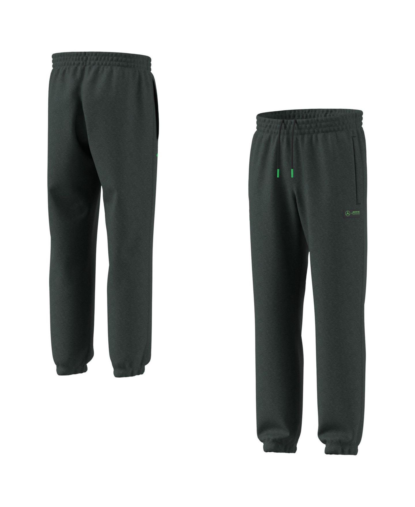 Мужские брюки adidas Graphite Mercedes-AMG Petronas F1 Team Premium Sweatpants — фото 1