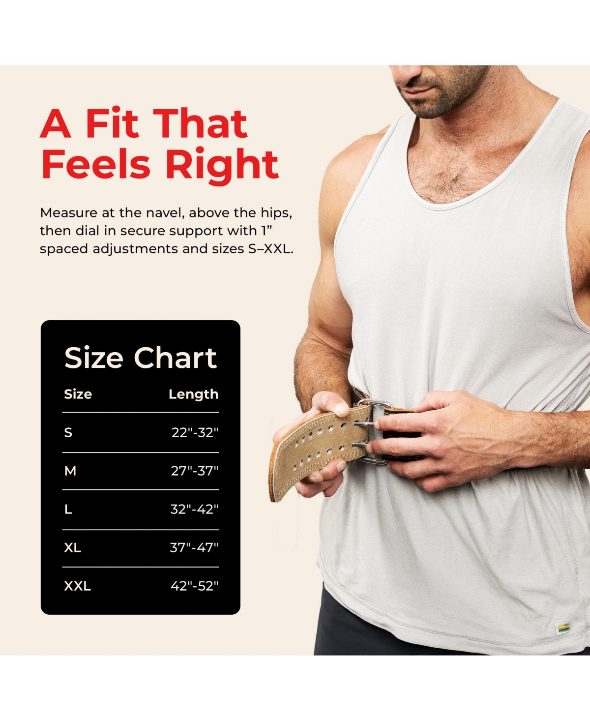 Sunny Health and Fitness Heavy-Duty 6" Leather Weightlifting Belt for Squats, Deadlifts, Powerlifting & Strength Training