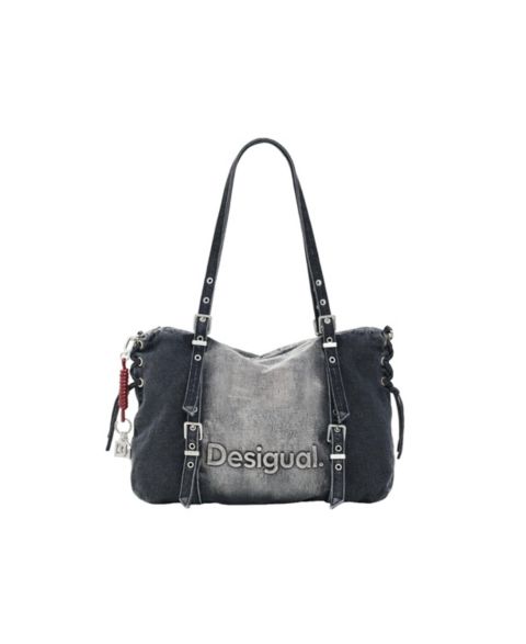 Женская сумка Desigual Large denim, цвет: Серый
