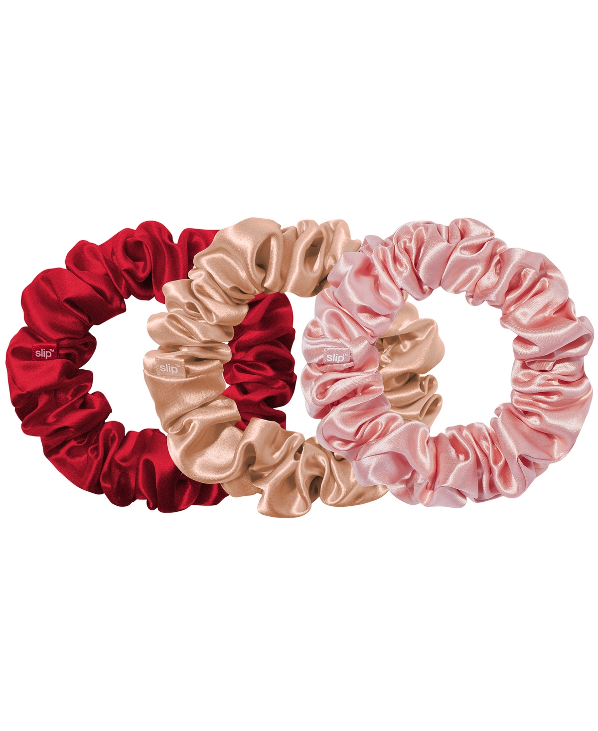 Slip 3-Piece Pure Silk Large Scrunchie Set