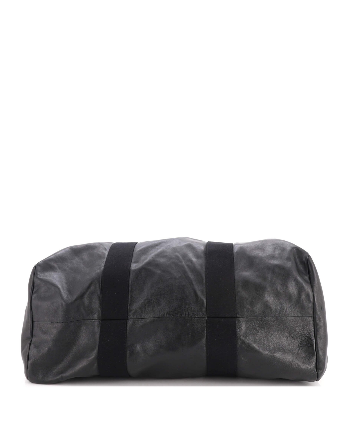 Pre-Owned Saint Laurent City Logo Tote Bag Nylon with Leather