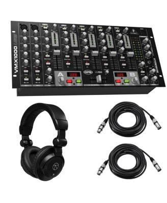 VMX1000USB Professional 7-Channel Rack-Mount USB DJ Mixer