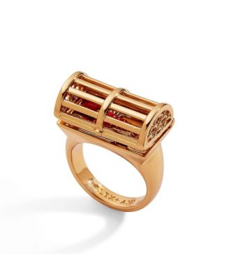 Lobster Boil Hinged Cage Ring