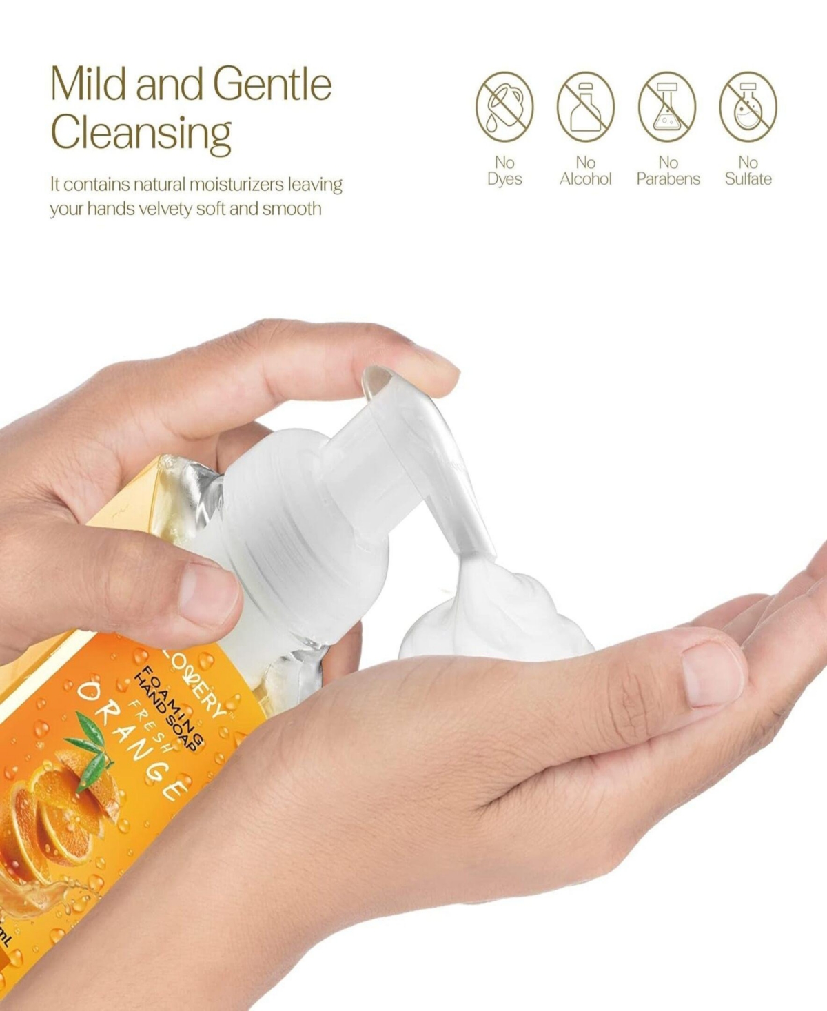 Lovery 10-Piece Hand Foaming Soap - Bath and Body Care Gift Set