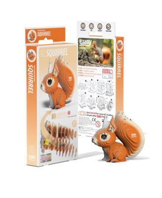 Collectible Squirrel 3D Puzzle, Ages 6+