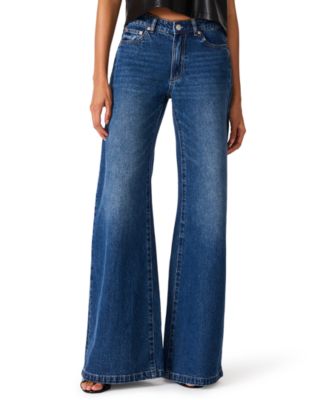 Women's Goldie Jean Mid-Rise Wide-Leg Flare Jeans