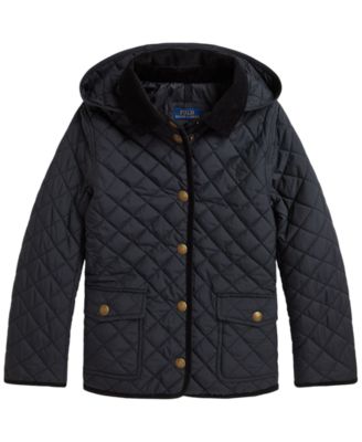 Girls' 7-16 Quilted Barn Jacket