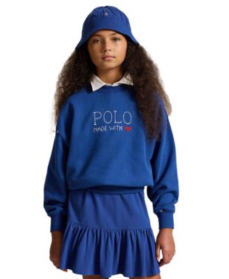 Girls' 7-16 Logo Fleece Sweatshirt