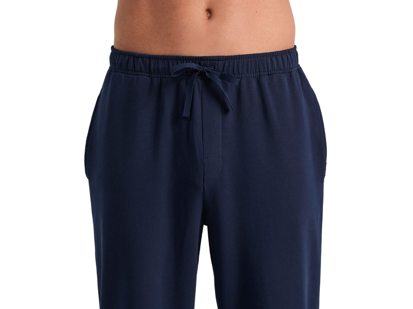 Пижамные брюки Drawstring для мужчин, махра — Perry Ellis Portfolio, цвет: Тёмно-синий — фото 3