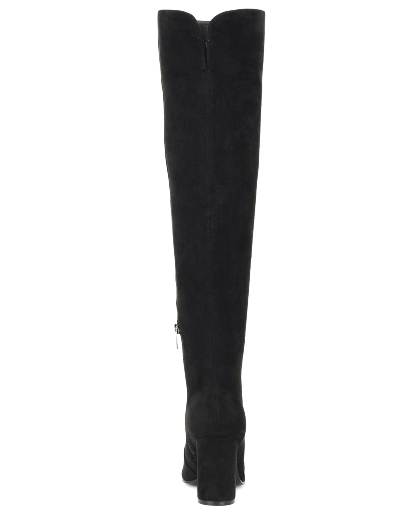 Женские ботинки Nine West Deryn Over-the-Knee Block Heel Dress Boots, цвет: Чёрный — фото 3