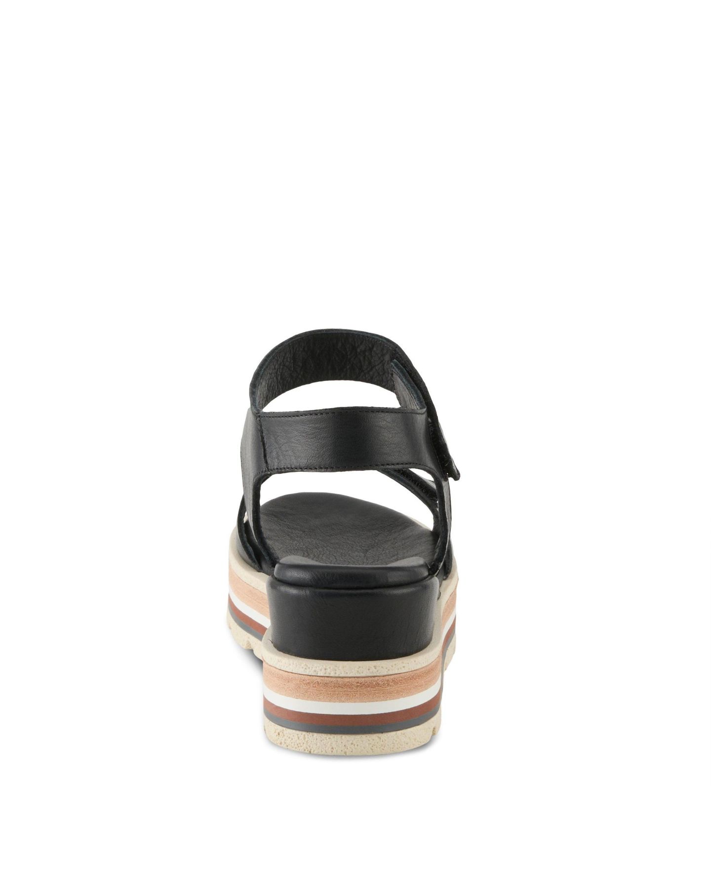 Женские сандалии Spring Step Hileman Platform Sandal with Cushioned Insole, цвет: Чёрный — фото 4