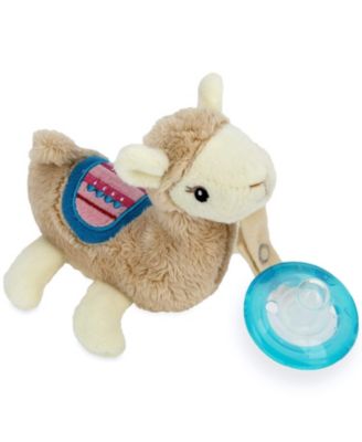 Calming Natural Flex Snuggleez Pacifier with Plush Animal, Llama