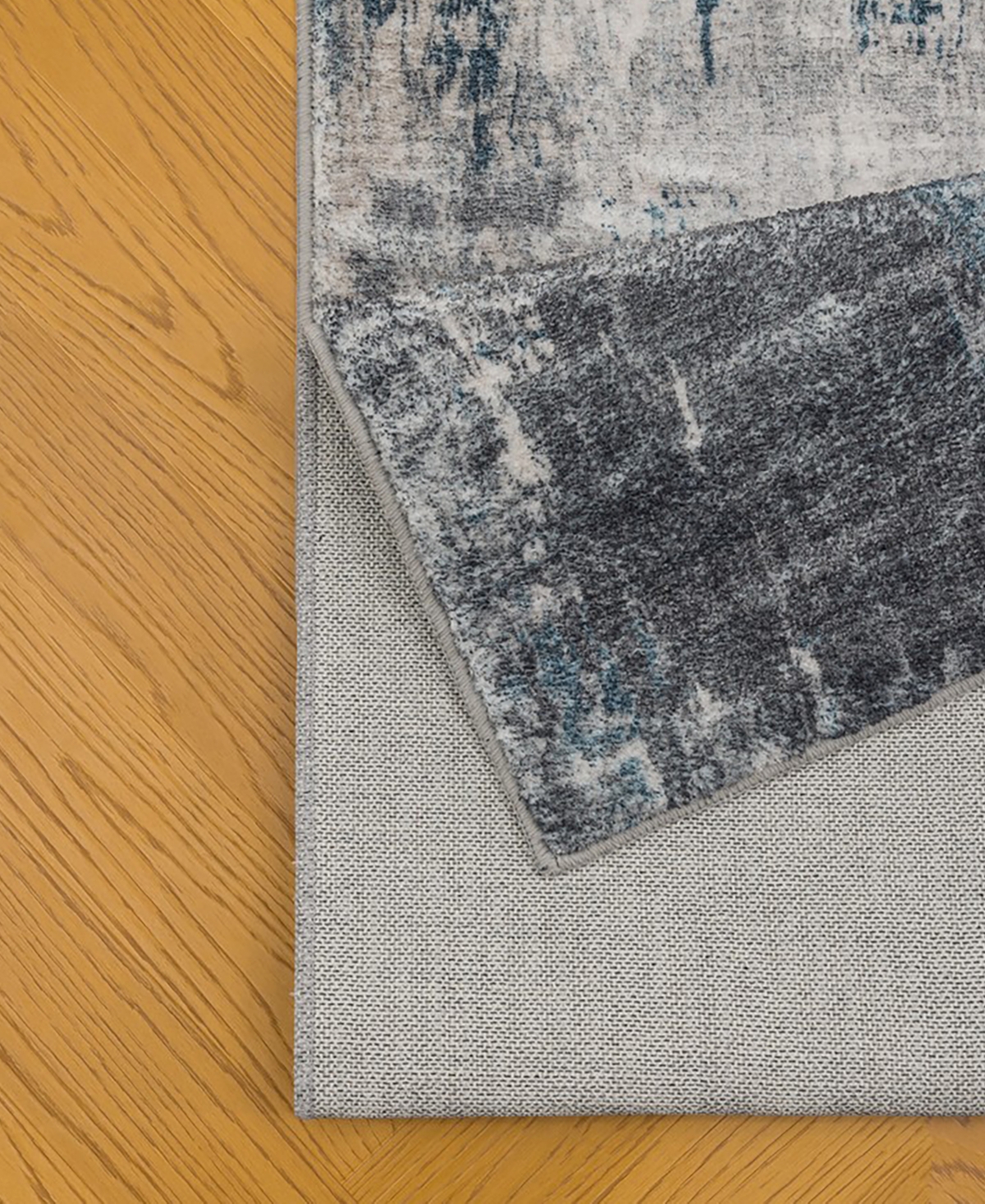 Mink Home Homewell Machine Washable MET8001 4'11"x6'11" Area Rug