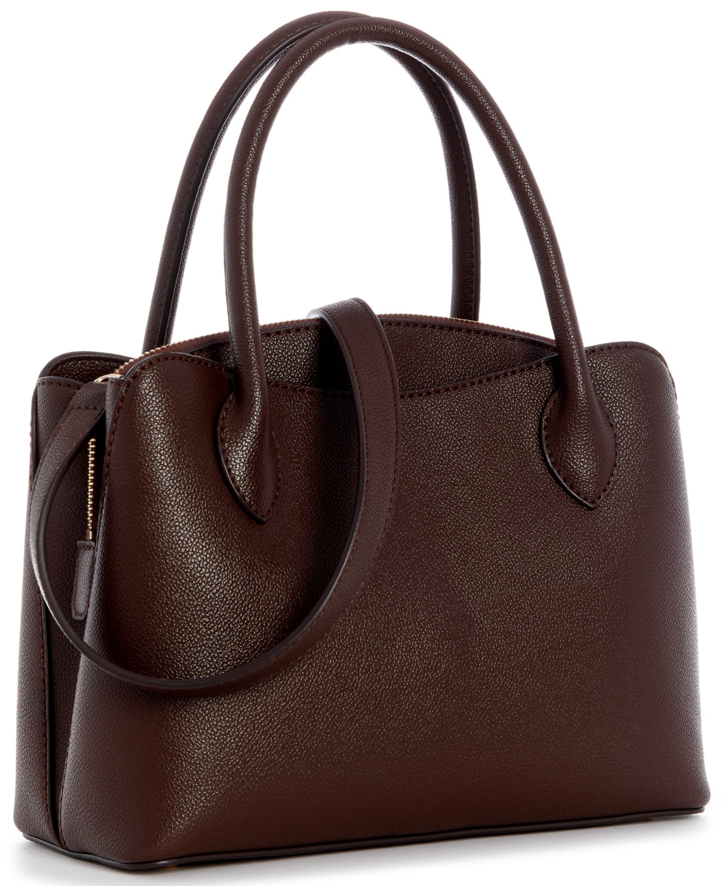 Женская сумка GUESS Bethany Girlfriend Small Satchel Handbag, цвет: Коричневый — фото 2