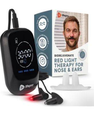Red Light Therapy Device - Red-Light Therapy for Nose & Ears, Portable Near Infrared Sinus Relief & Pain Recovery at Home