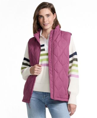 Plus Size FeatherFree Quilted Insulated Vest