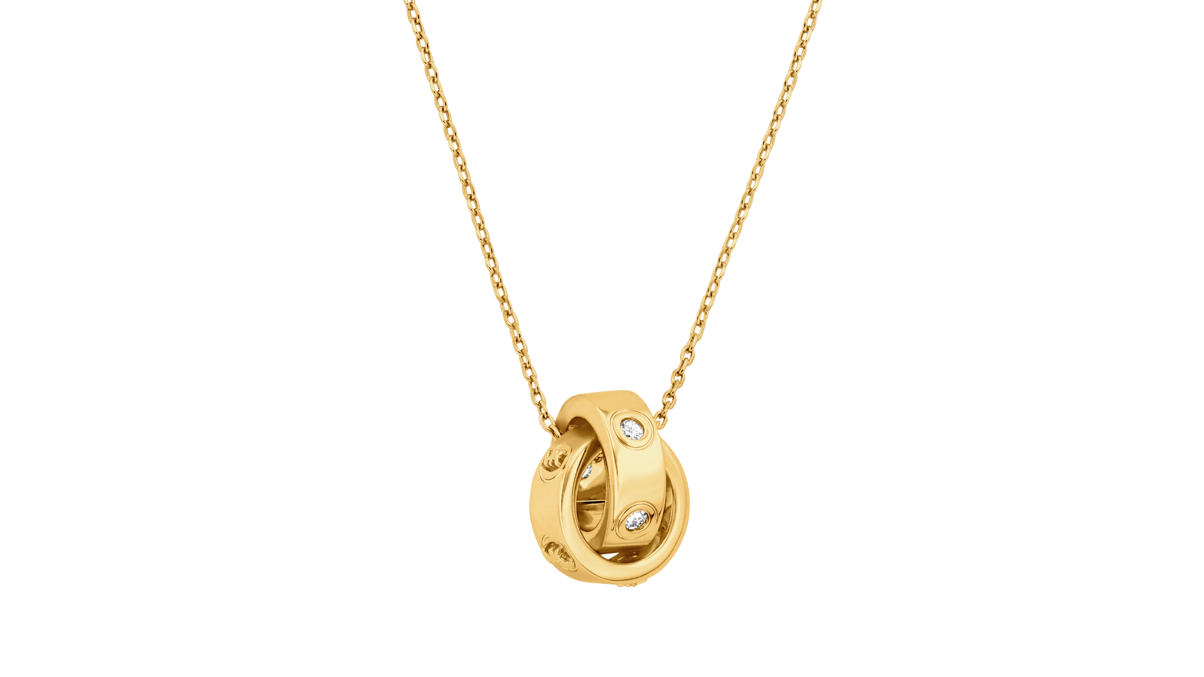 Michael Kors Logo Boyfriend Pendant Necklace