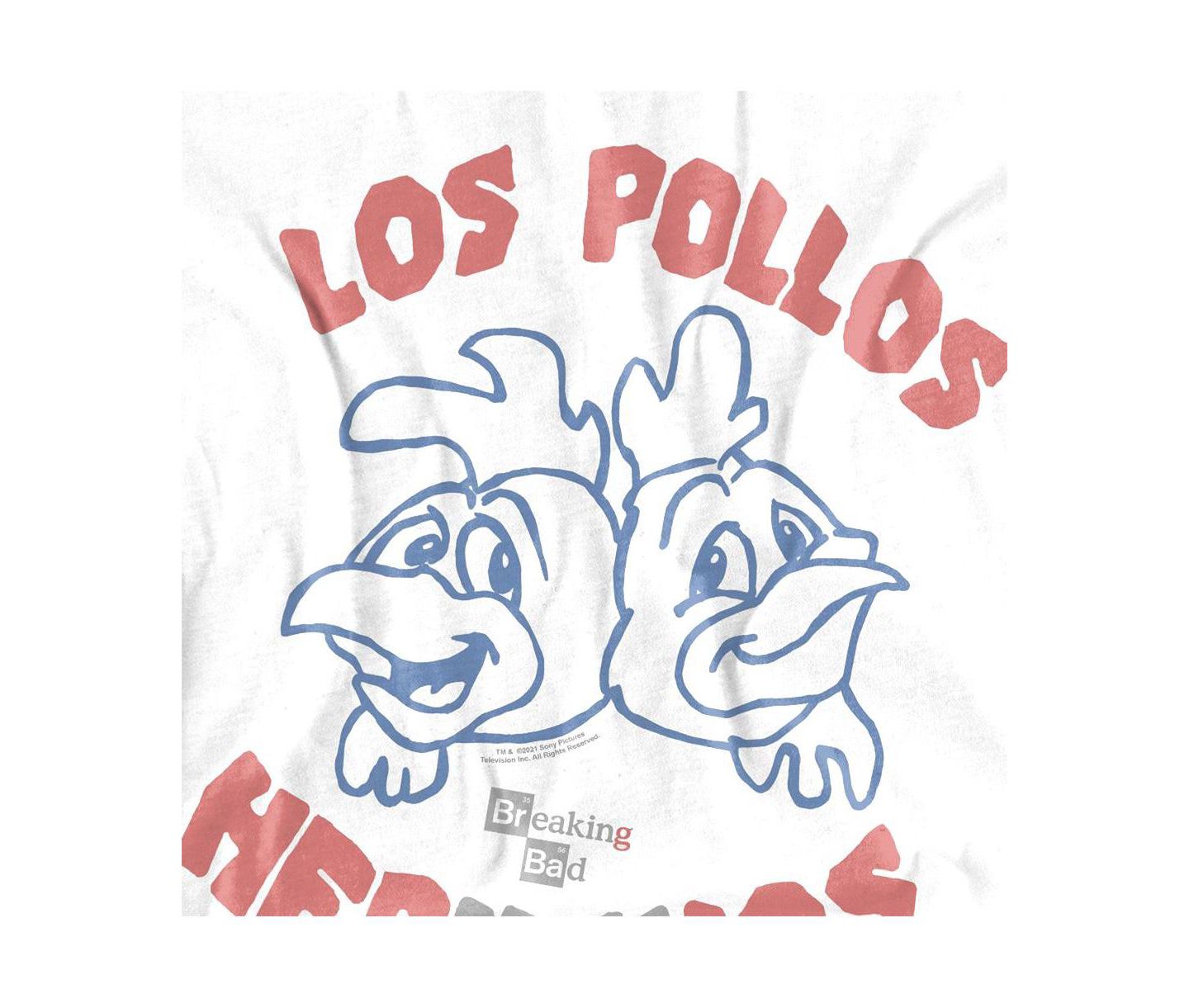 Мужская футболка Breaking Bad The Los Pollos, цвет: Белый — фото 3