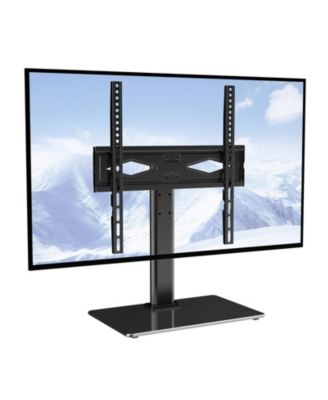 Swivel Universal TV Stand for 32 to 55 in TVs Height Adjustable Portable Floor Stand