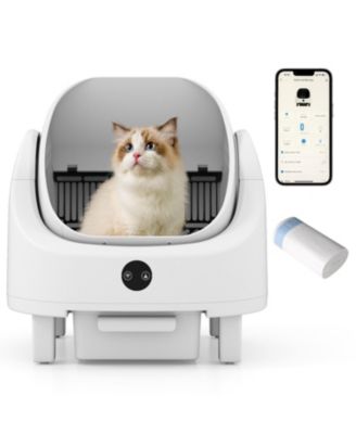 Automatic Self Cleaning Cat Litter Box for Multi Cat with Smart App Control
