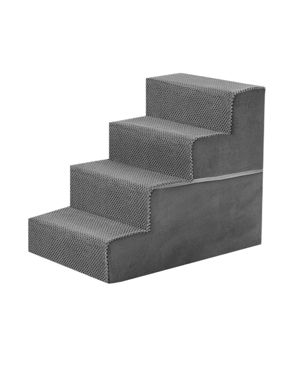 Zeny Staircase ramps designed for small dogs and cats, high-density foam curved pet steps, dog steps