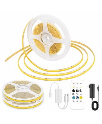 Dimmable Remote Control Flexible LED Strip Lights, Set of 2