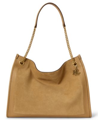 Bradley Suede Large Shopper Tote Bag