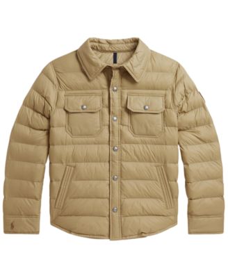 Boys' 8-20 Quilted Shirt Jacket