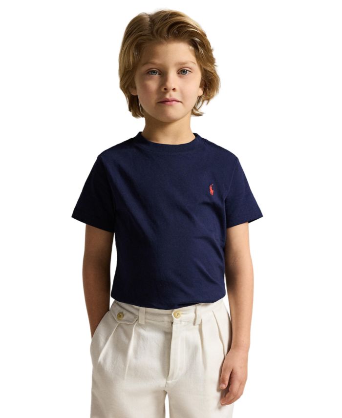 Polo Ralph Lauren Toddler Little Boys Cotton Cotton Jersey T Shirt