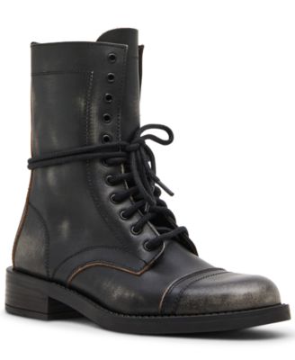 Women's Yukon Lace-Up Combat Booties