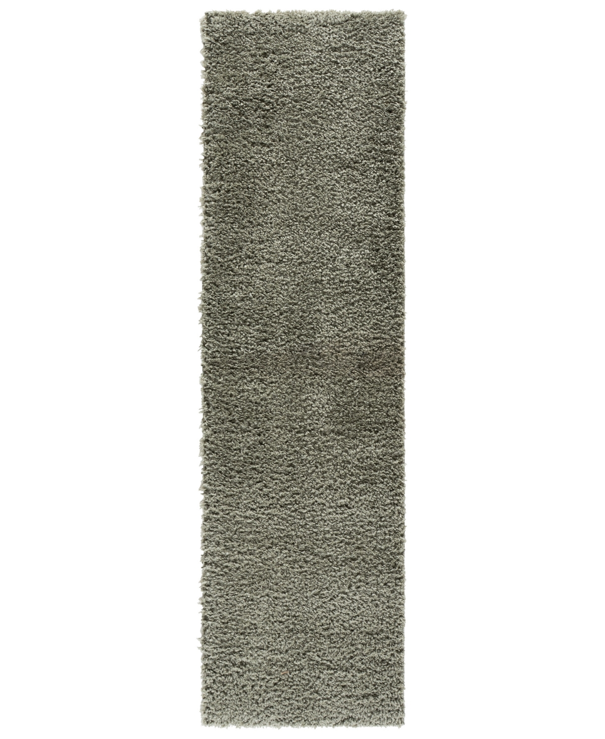 Safavieh Seattle Shag Ste910b 2'2"x8' Runner Area Rug In Green
