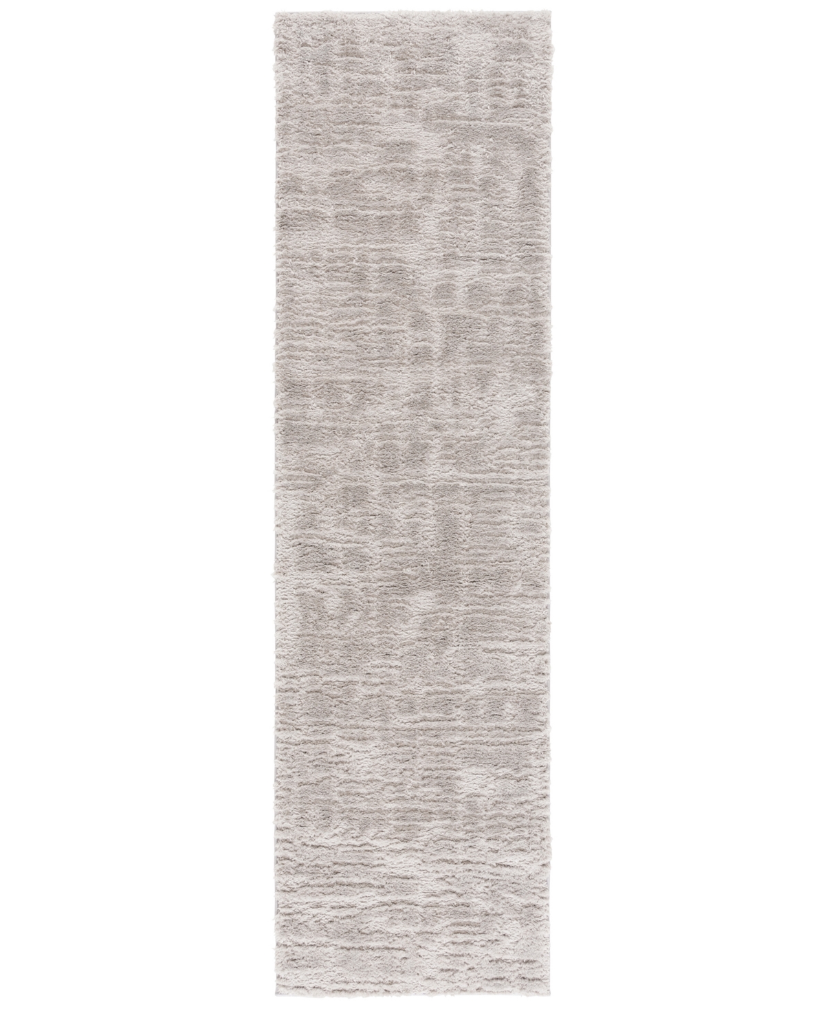 Safavieh 27" X 8" X 8" 2'3"x8' Runner Area Rug In Gray