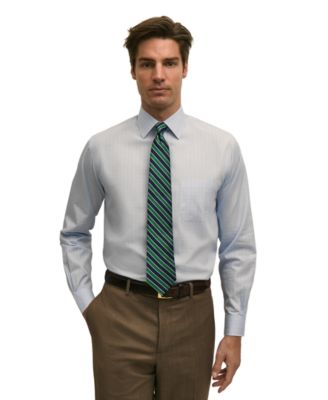 Men's Spread Collar Dress Shirt