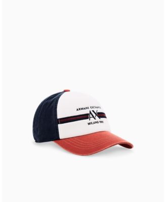 Men's Stripe Graphic Hat