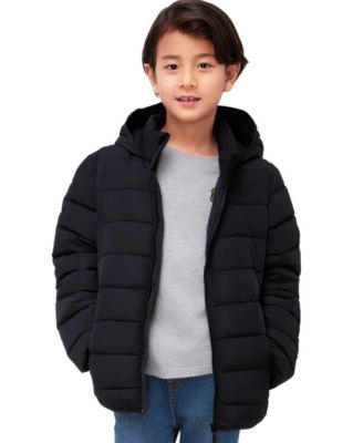 Boys' Hudson Lightweight Hooded Puffer Jacket, Size 4-18