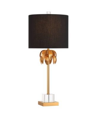 Monaco 27 1/2"H Crystal Table Lamp w/White Dimmer