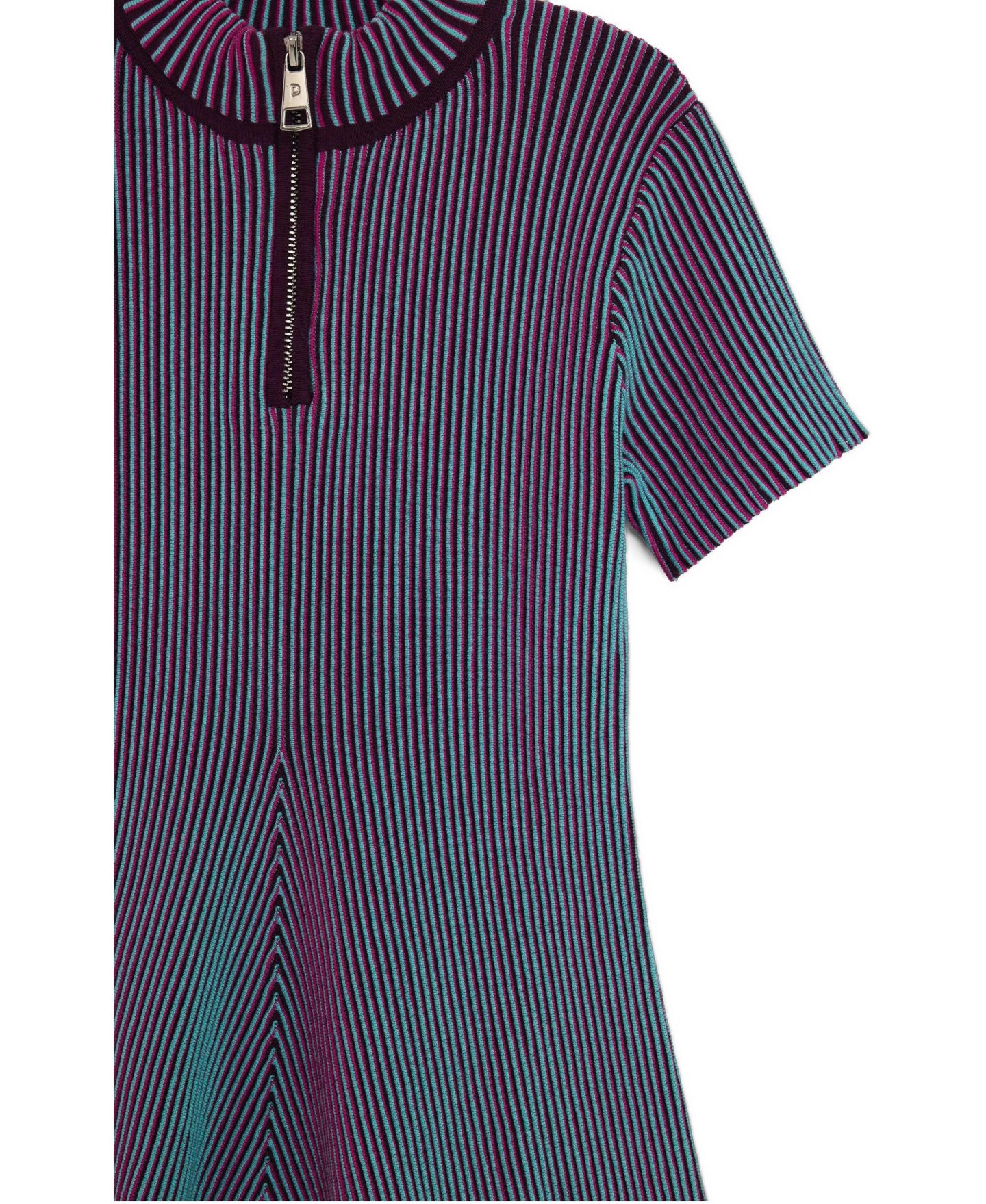 Платье Desigual 's High Neck Dress для девочек, цвет: Фиолетовый — фото 4
