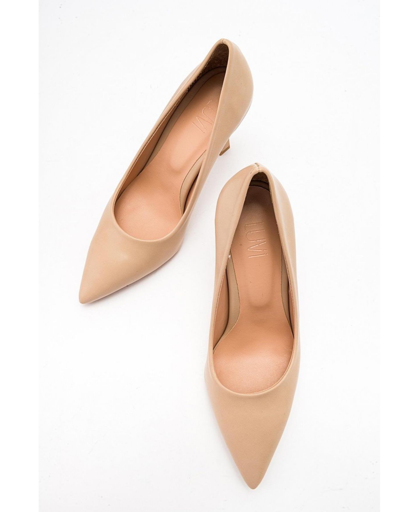 Женские туфли Prologue Shoes Forest Pointed Toe (Women), цвет: Бежевая искусственная кожа — фото 8